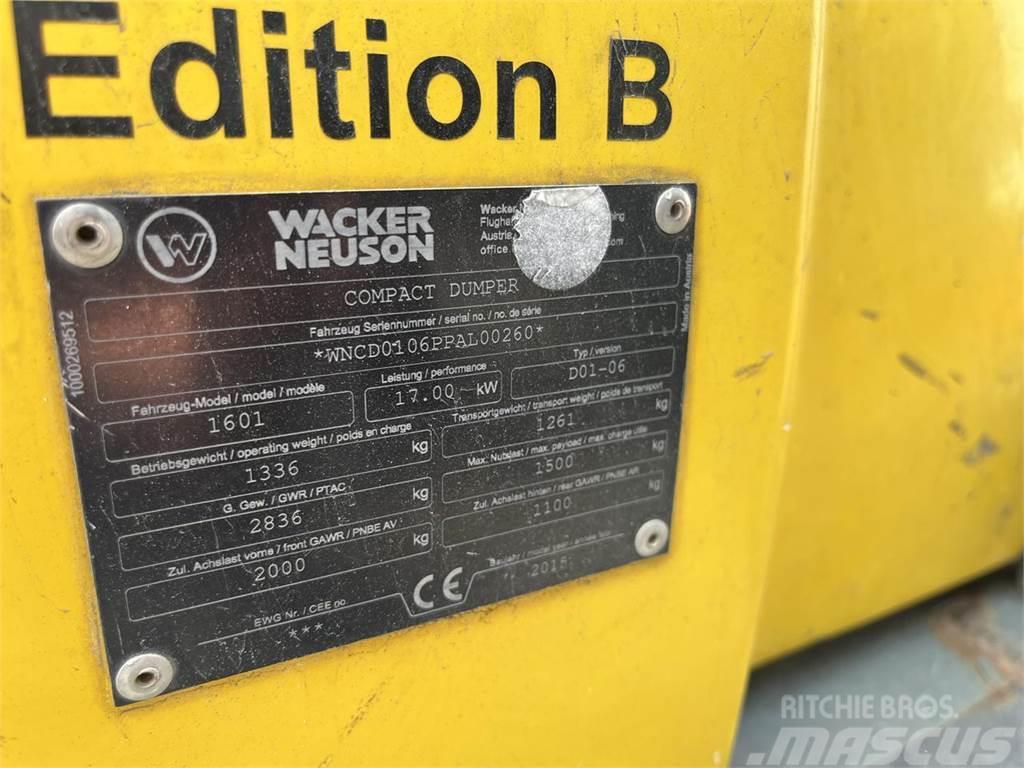 Wacker Neuson 1601 Mini dumpere