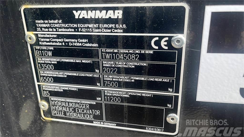 Yanmar B110W Hjulgravere