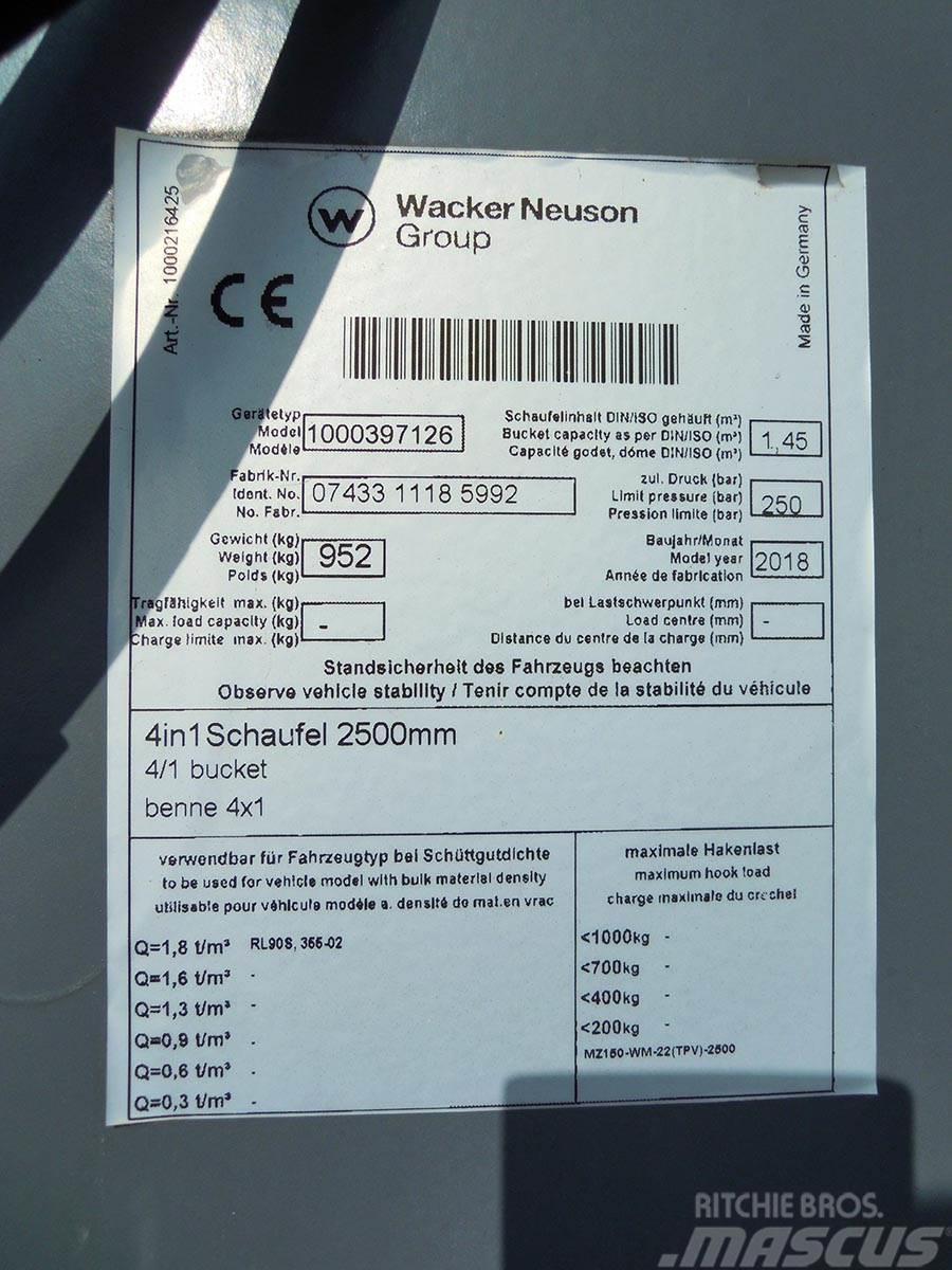 Wacker Neuson 4/1 2480mm 1,30m3 Annet