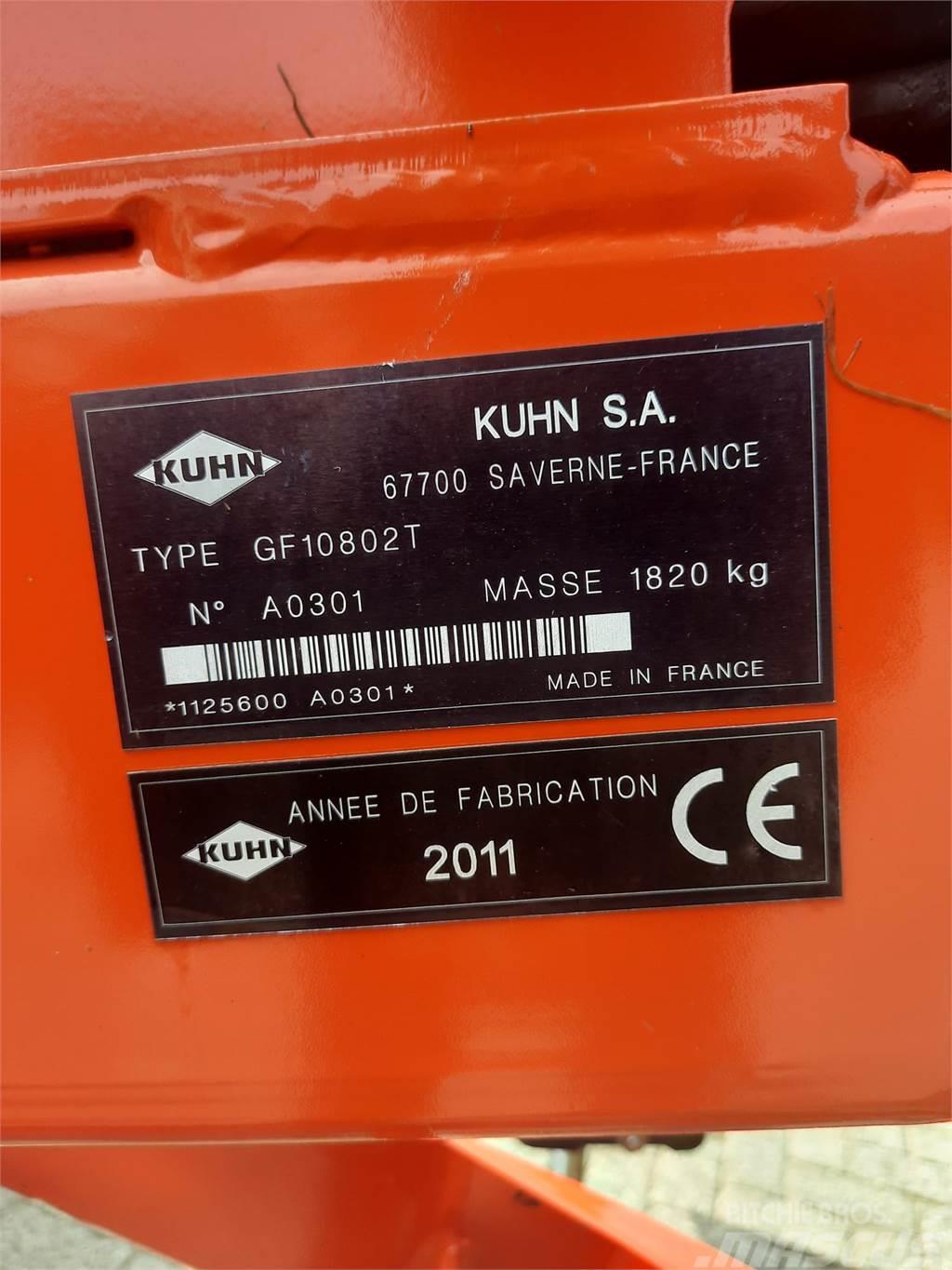 Kuhn GF10802T schudder Øvrige landbruksmaskiner