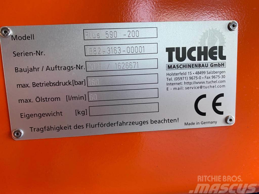 Tuchel Plus 590/200 Veegmachine Feiemaskiner