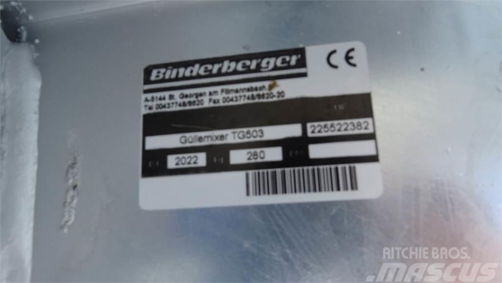 Binderberger T 503 / T603 Annet gjødselutstyr