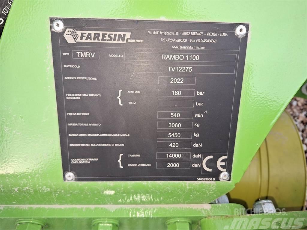 Faresin Rambo 1100 Vertikalmischwagen Øvrige landbruksmaskiner
