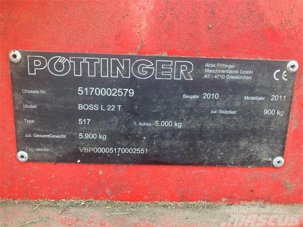 Pöttinger Boss 22LT Selvlastende vogner