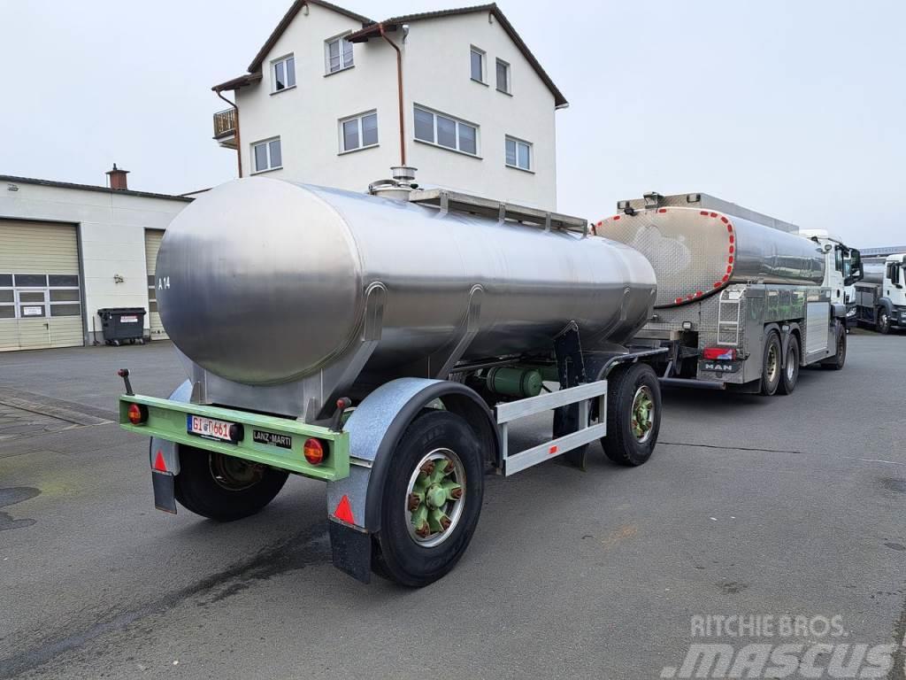  Fabr. Lanz + Marti - UNISOLIERT - 9500 Liter(Nr. 5 Tanktrailere