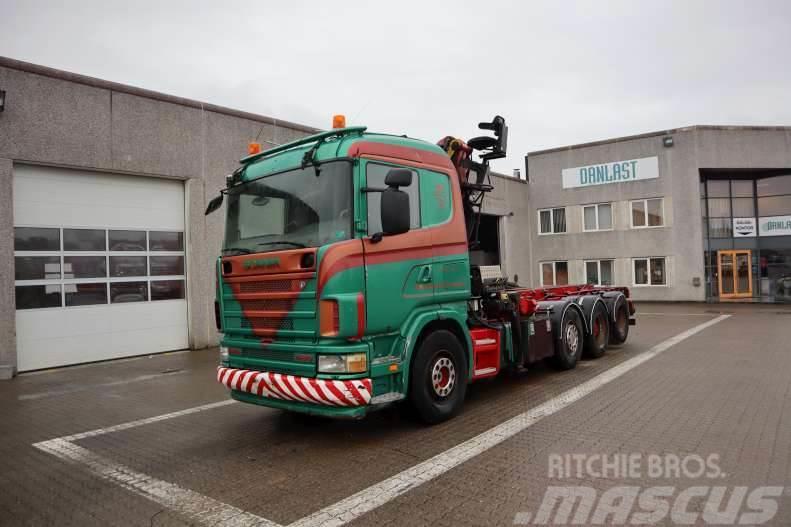 Scania R 164G Kabelløft lastebiler