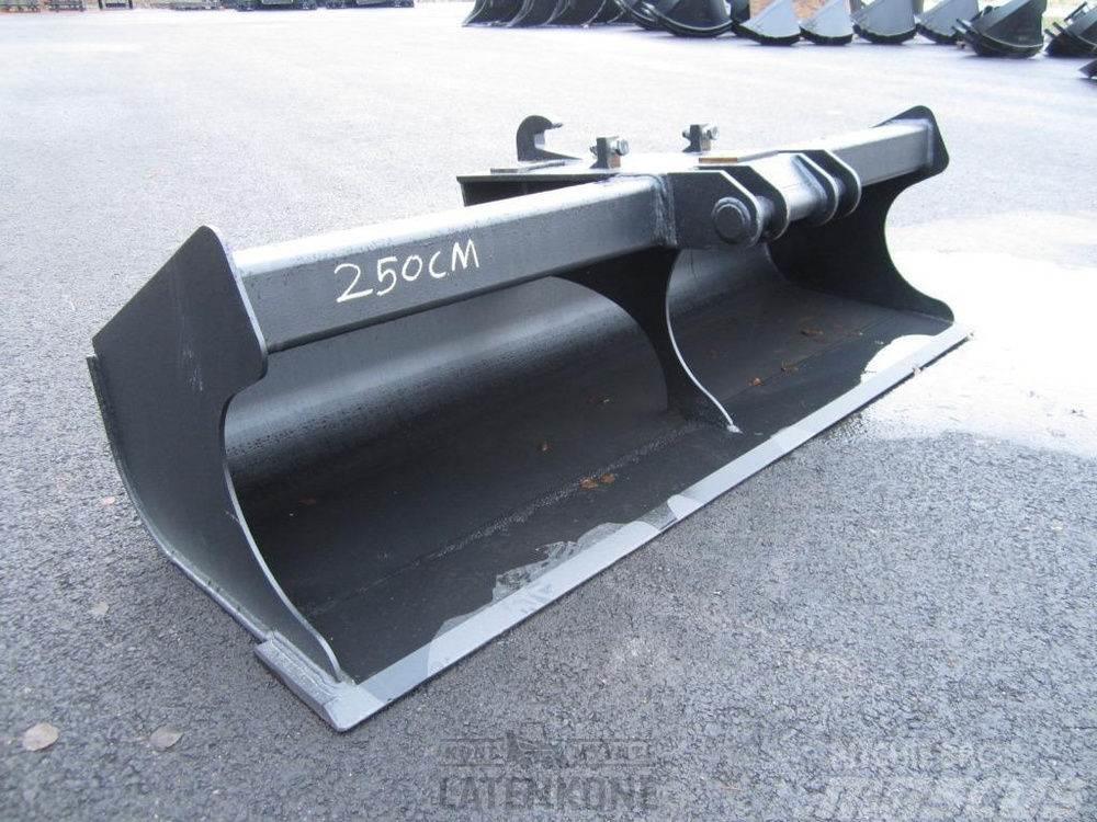 Laten Tasauskauha 2500mm NTP10 13-20ton Roto Skuffer