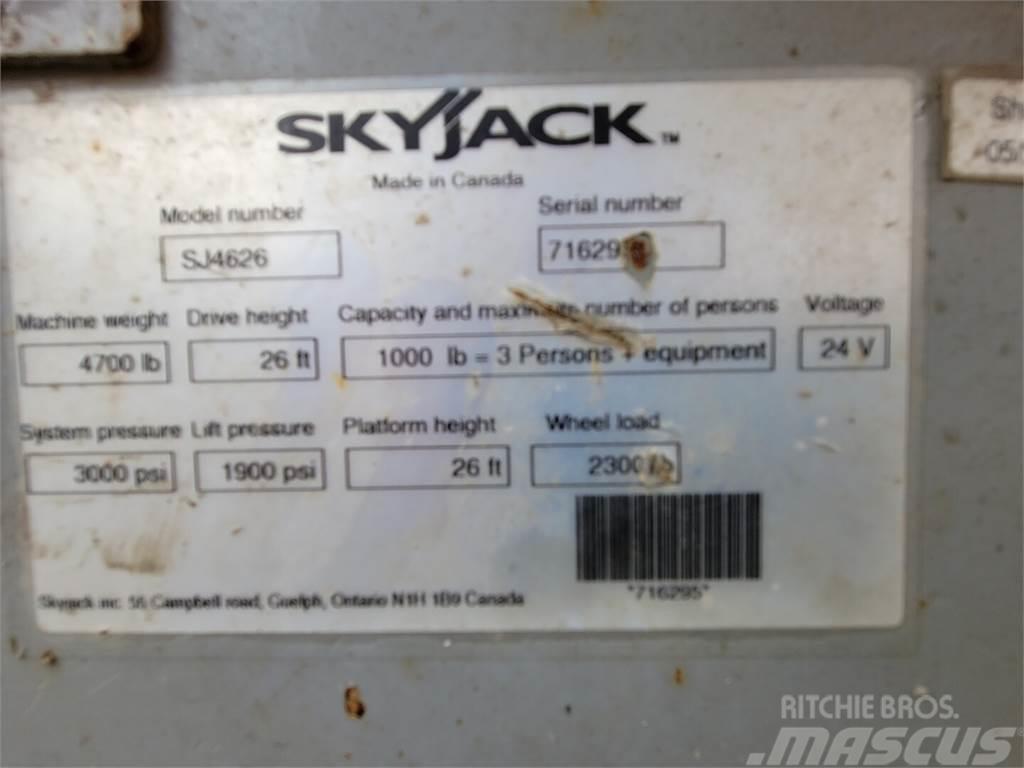 SkyJack SJ4626 Annet