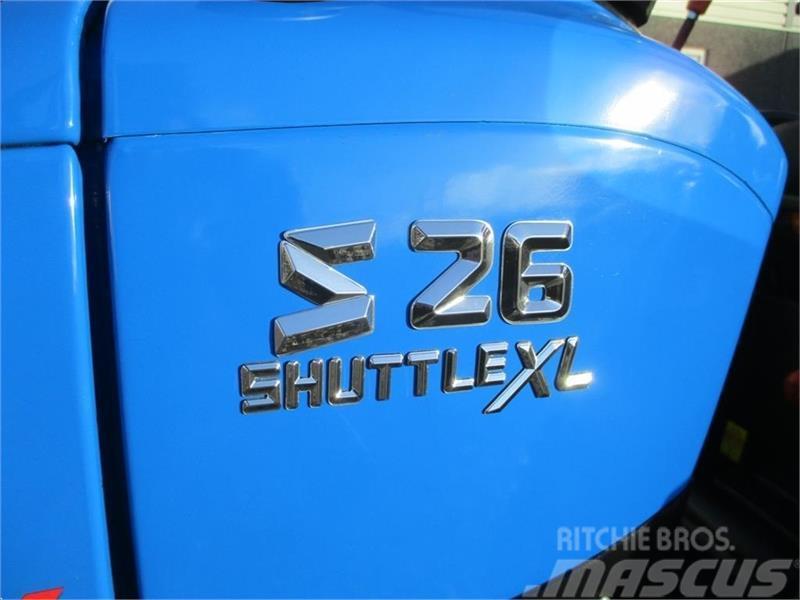 Solis S26 Shuttle XL 9x9 med store brede Turf hjul på ti Kompakttraktorer