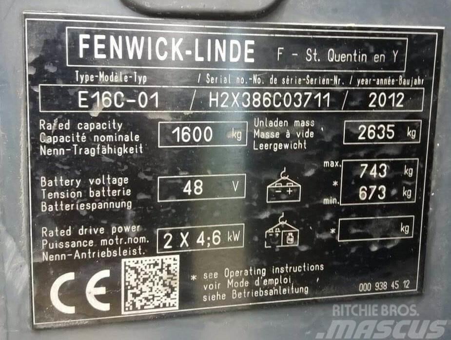 Fenwick E16C-01 Gaffeltrucker - Annet