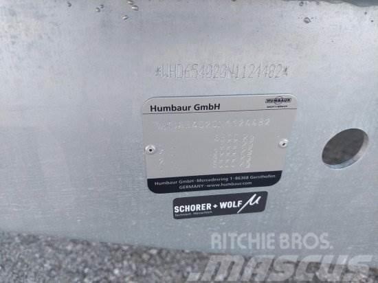 HUMBAUR HS654020 BS TIEFLADERANHäNGER MIT AUFFAHRRAMPEN, V Maskinhenger