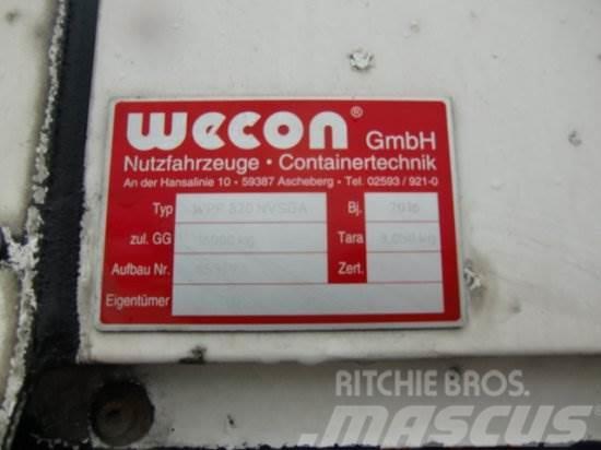 WECON WECHSELBRüCKE JUMBO PLANE, HUBDACH, GESAMTLäNGE: Containerhenger