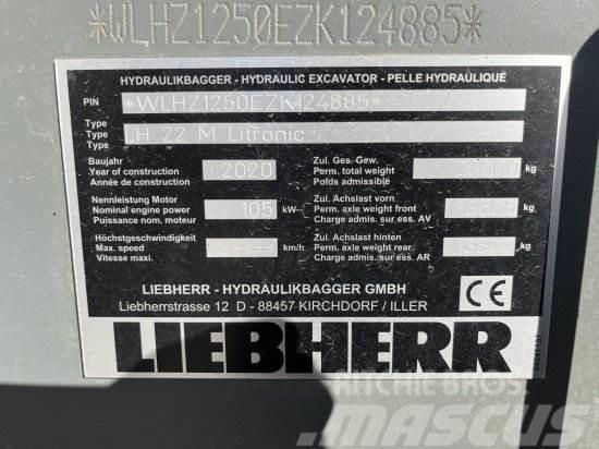 LIEBHERR LH 22 M LITRONIC, UMSCHLAGBAGGER, LIKUFIX Hjulgravere