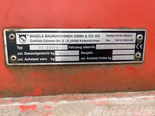 Bagela BA 10000 resin and asphalt recycler 109 Asfaltutleggere
