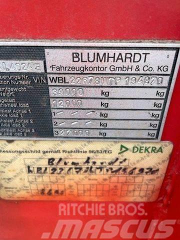 Blumhardt Tankchassie SLA 40.24 Brønnhenger semi