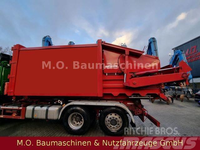 Bruns SP 1502 / Müllsammelaufbau/ Hecklader / Renovasjonsbil