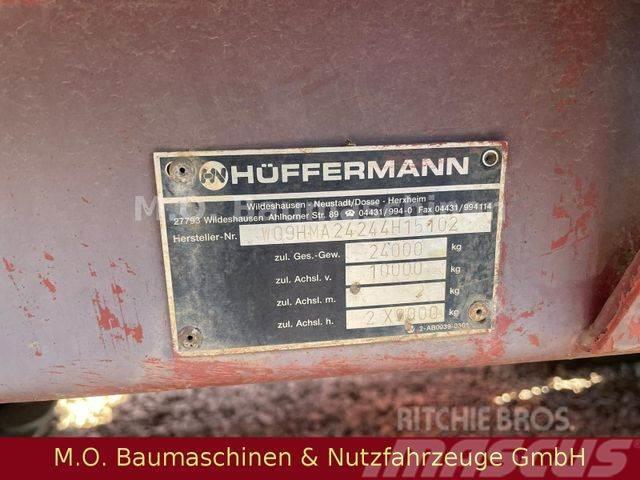 Hüffermann HMA 24.24 / Muldenanhänger / 24t Containerhenger