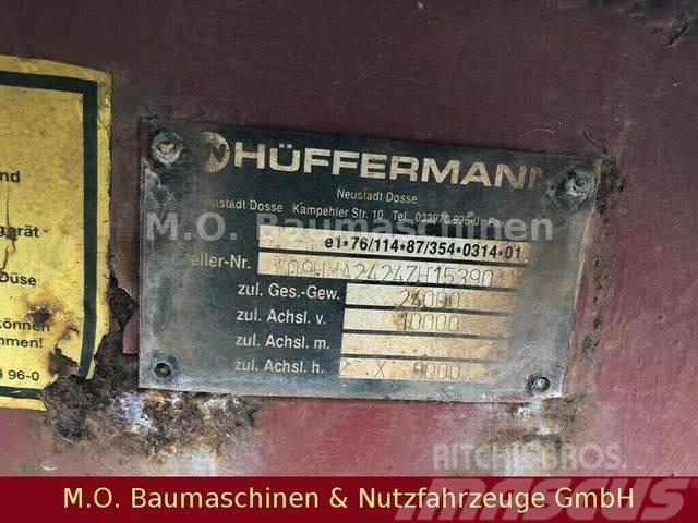 Hüffermann HMA 24.24 / Muldenanhänger / 24t Containerhenger