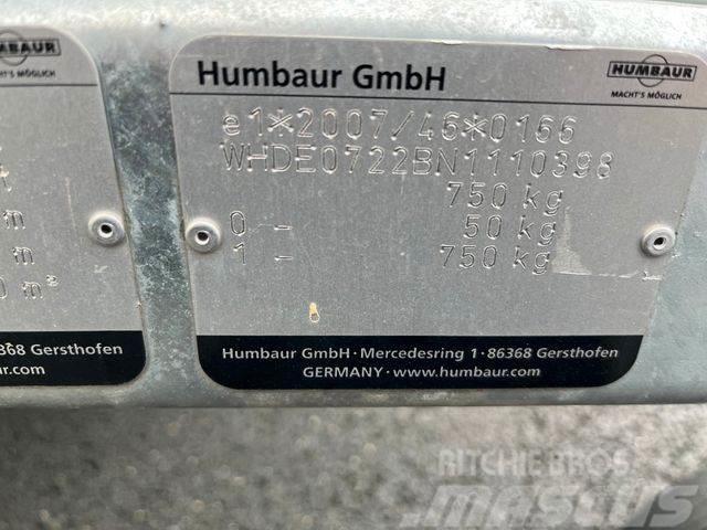 Humbaur HK 75 25 13 - 15 Plywood, Standort: FR/Corcelles Skappåbygg
