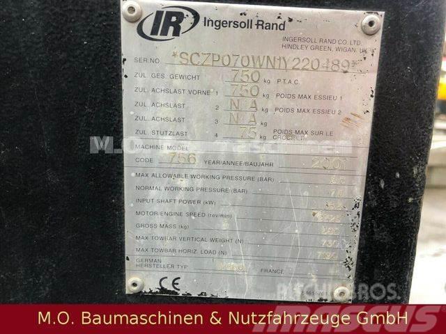 Ingersoll Rand Kompressor / 7 bar / 750 Kg Andre komponenter