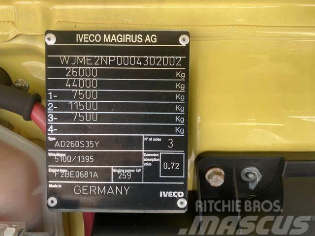 Iveco STRALIS 350 with sides 6x2, crane,EURO 3 vin 002 Kranbil