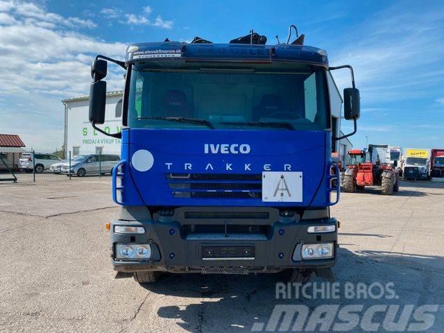 Iveco TRAKKER 440 6x4 for containers with crane,vin872 Kranbil
