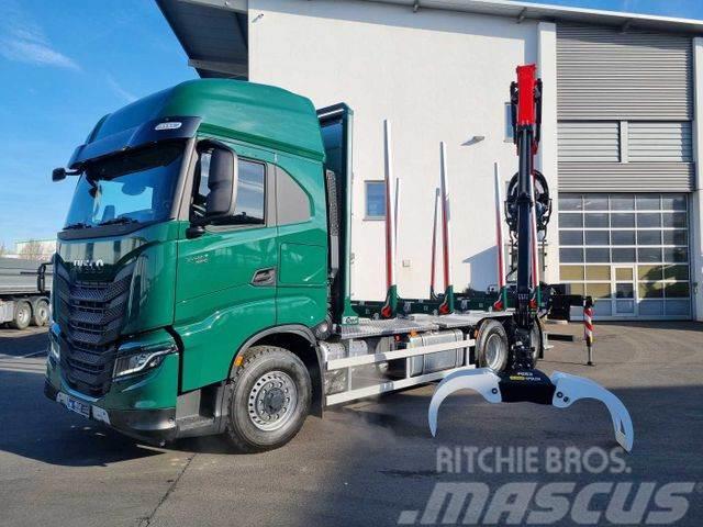 Iveco X-Way AS300X57 Z/P HR ON+ 6x4 (6x6 Hi Traction) Tømmerbiler