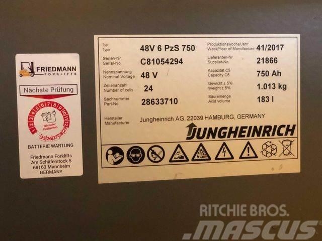 Jungheinrich EFG216 - 4400 MM HUBHÖHE -BATTERIE 82% -TRIPLEX Gaffeltrucker - Annet