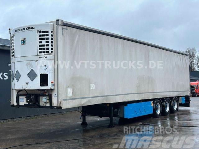 Lecitrailer Carfrime Thermoplane,Liftachse.ThermoKing Frysetrailer Semi