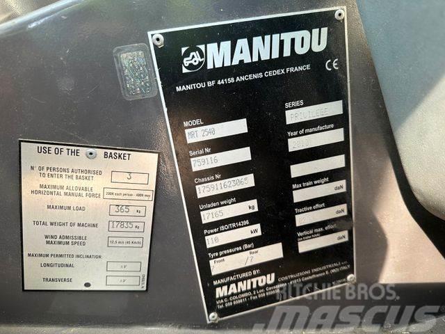 Manitou MRT 2540 P manipulator vin 065 Frontlastere og graveredskap