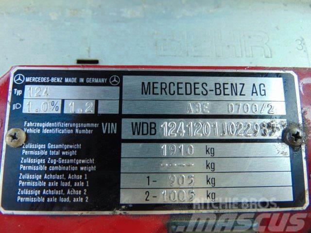 Mercedes-Benz 124E 200 vin 985 Personbiler