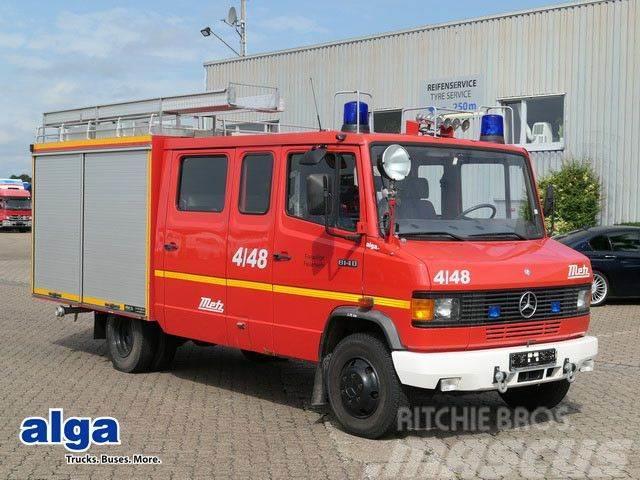 Mercedes-Benz 814 D/Feuerwehr/Metz/Wassertank/Pumpe Andre varebiler
