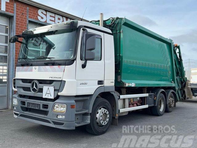 Mercedes-Benz Actros 2532 L 6x2 Müllwagen Mehrzwecklifter Renovasjonsbil