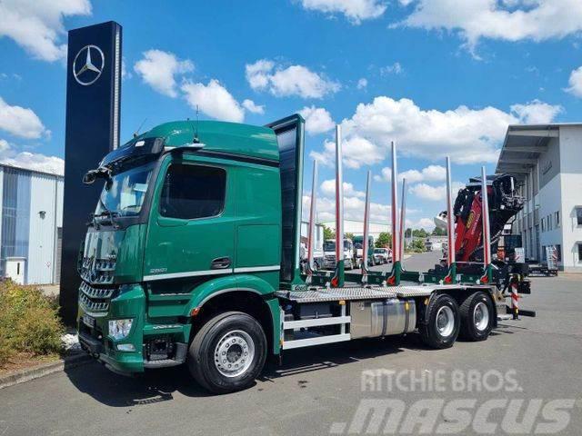 Mercedes-Benz Arocs 2651 L 6x4 + Kran: Epsilon M12Z91 Tømmerbiler