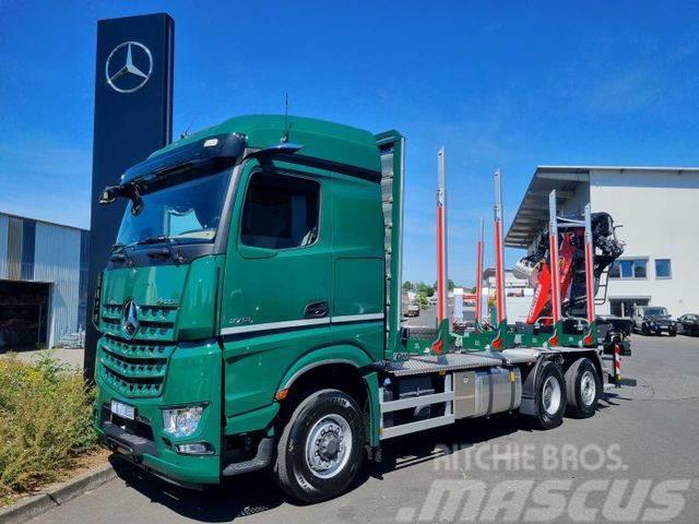 Mercedes-Benz Arocs 2751 L 6x2 (6x4) HAD + Kran: Epsilon M12Z Tømmerbiler