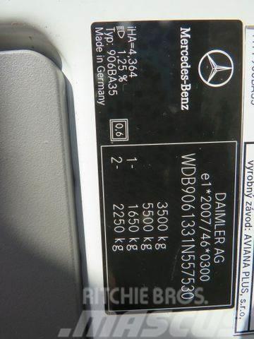 Mercedes-Benz SPRINTER*EURO5*Koffer*Pritsche3,68 m Lette lastebiler
