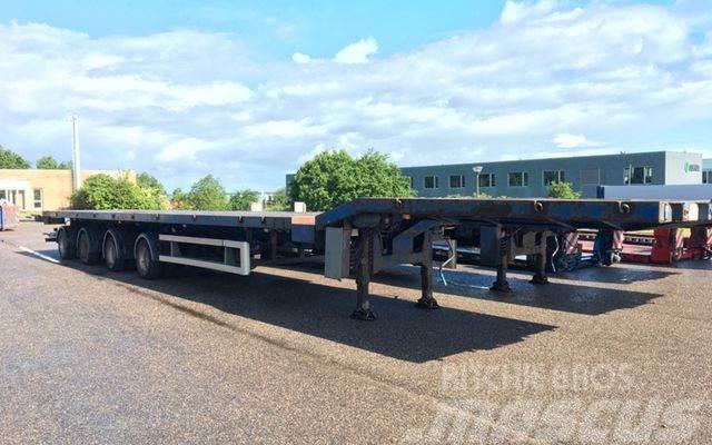 Nooteboom Tele trailer 48.000 mm Biltransporter Semi