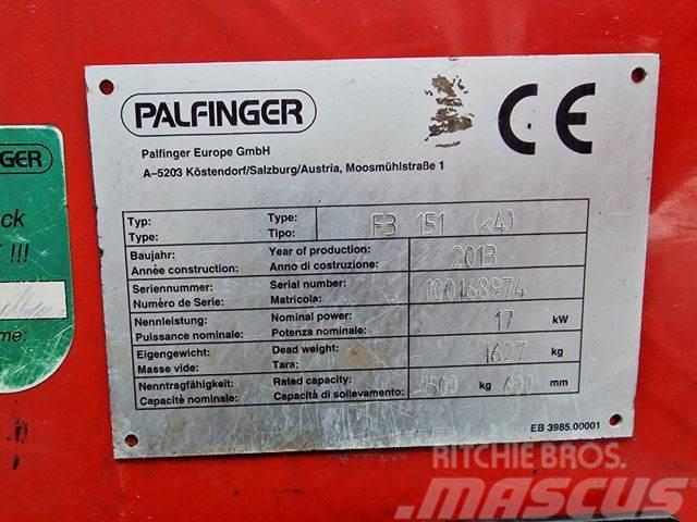 Palfinger F3 151 (k4) / Mitnahmestapler Gaffeltrucker - Annet