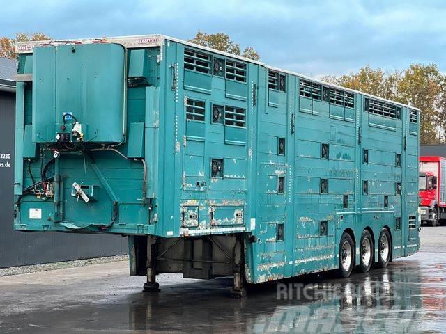 Pezzaioli 3.Stock Cattle-Cruiser Hals+Tiefbett Typ2 Dyretransport semi-trailer
