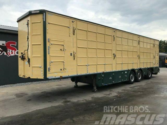 Pezzaioli SBA 63/3.Stock, Aggregat, Hubdach, Tränke Dyretransport semi-trailer