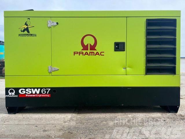 Pramac GSW 67 Stromaggregat nur 70 BH Diesel Generatorer