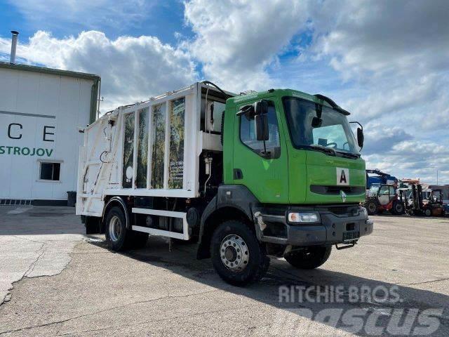 Renault KERAX 260.19 4X4 garbage truck E3 vin 058 Renovasjonsbil