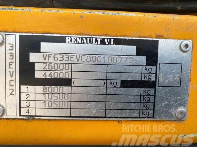 Renault KERAX 420.34 DCi threesided kipper 6x6, 13m3 772 Tippbil