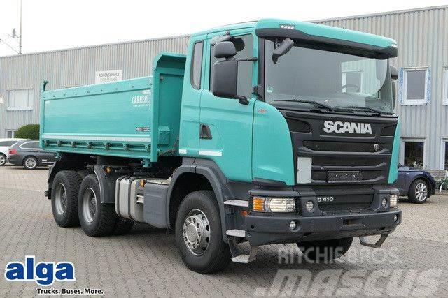 Scania G 410 6x4, Klima, Standheizung, 3 Pedale, Hydr. Tippbil