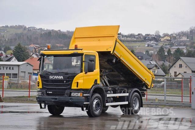 Scania P 410 Kipper 4,20m + BORDMATIC / TOPZUSTAND Tippbil