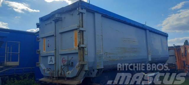 Schmitz Cargobull 3-Achser/Stahlmulde 53m3 Tippsemi