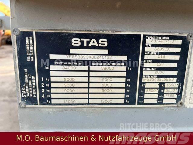 Stas S339CX / 3 Achser / Luft / Plane / Tippsemi