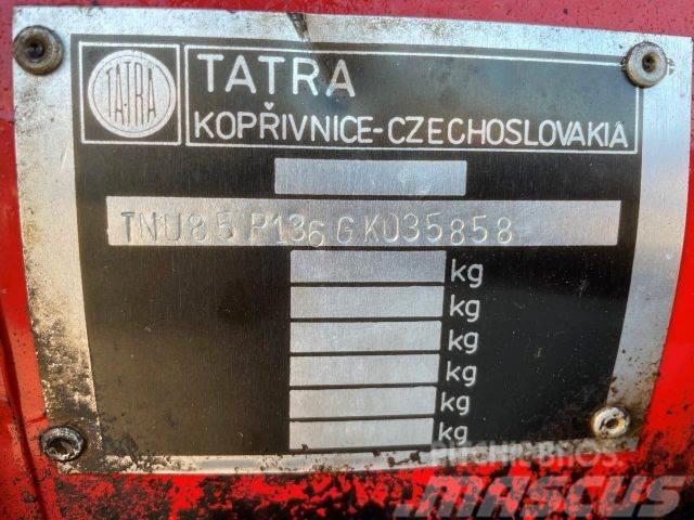 Tatra 815 6x6 stainless tank-drinking water 11m3,858 Slamsugere