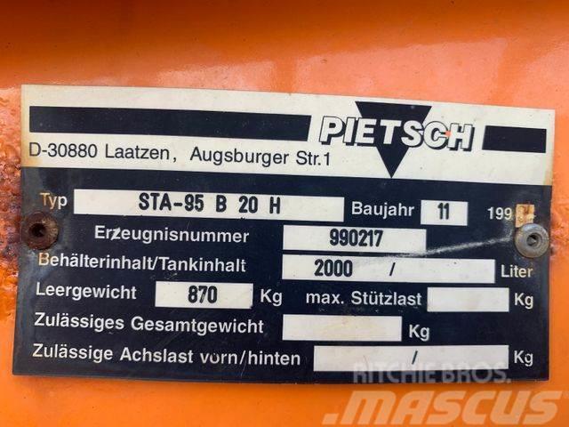 Unimog Pietsch Salzstreuer STA95-B Unimog Bandstreuer Kommunalt / generelt kjøretøy