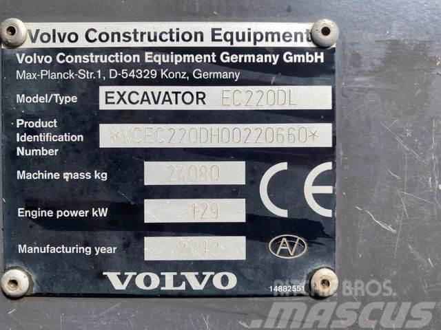 Volvo EC220 DL **BJ2013 *10000/ New Engine / New UC Beltegraver